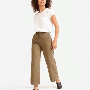 Everlane Wide Leg Crop Pant